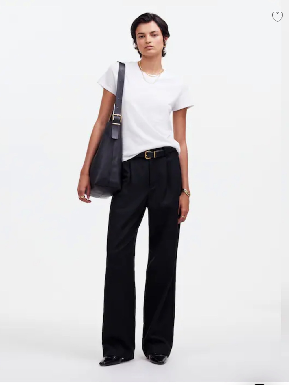 The Slouchy Straight Pant